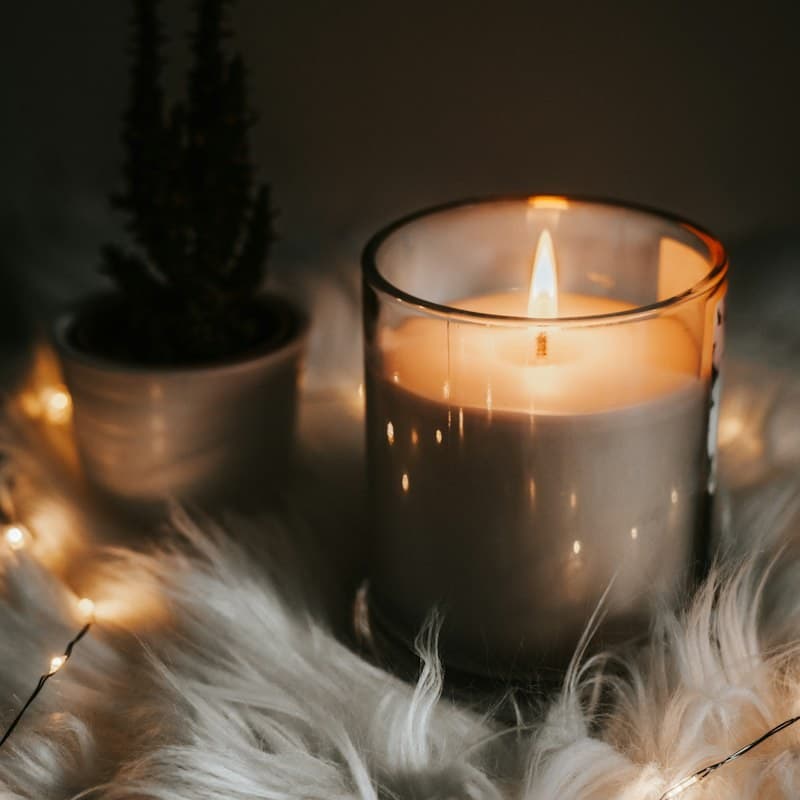 scented soy candle